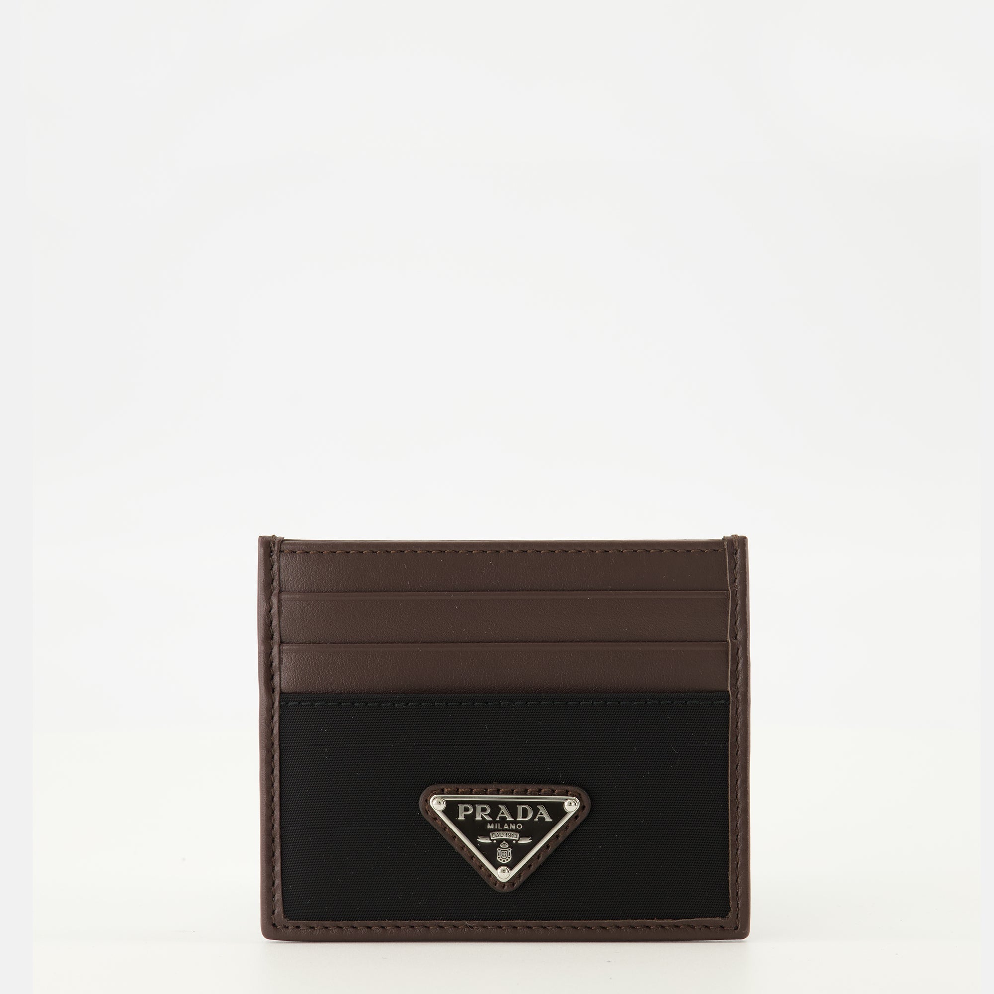 Image de l'article Porte-cartes Speedrock noir de la marque Prada pour Homme - Saison Printemps-Été 2026 - Vue de Face