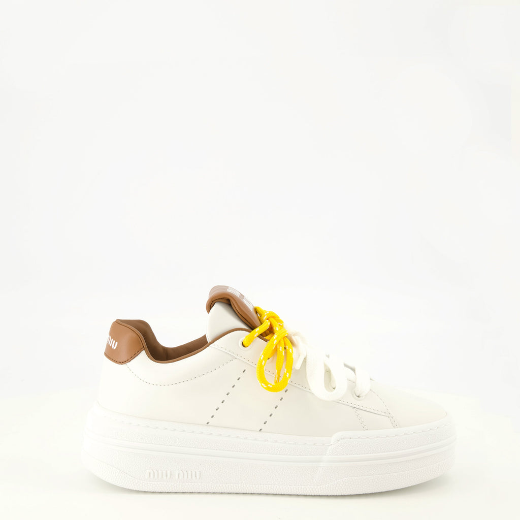 White Leather Sneakers
