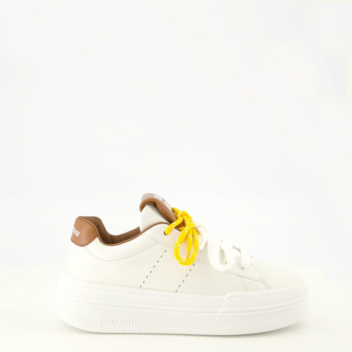 White Leather Sneakers