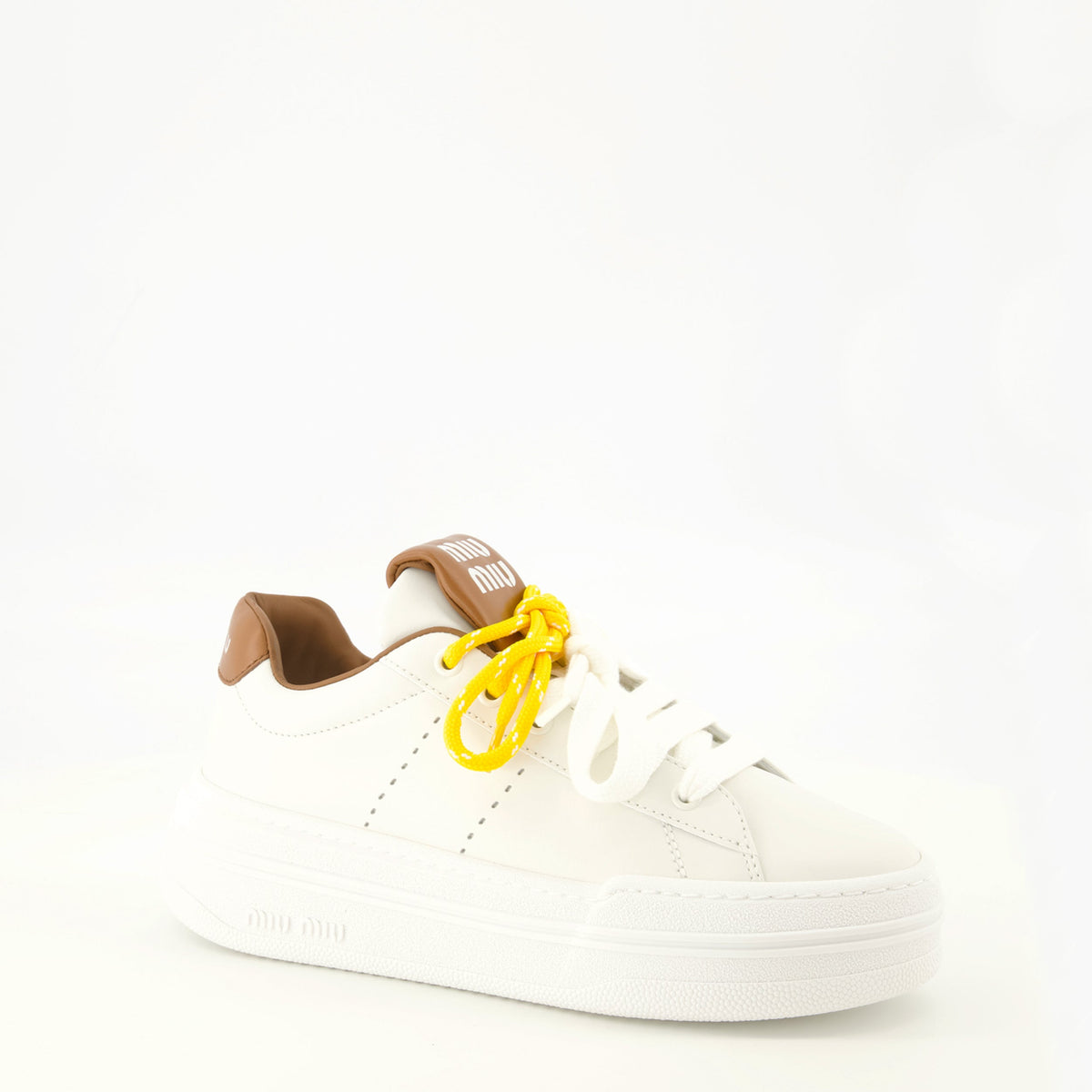 White Leather Sneakers