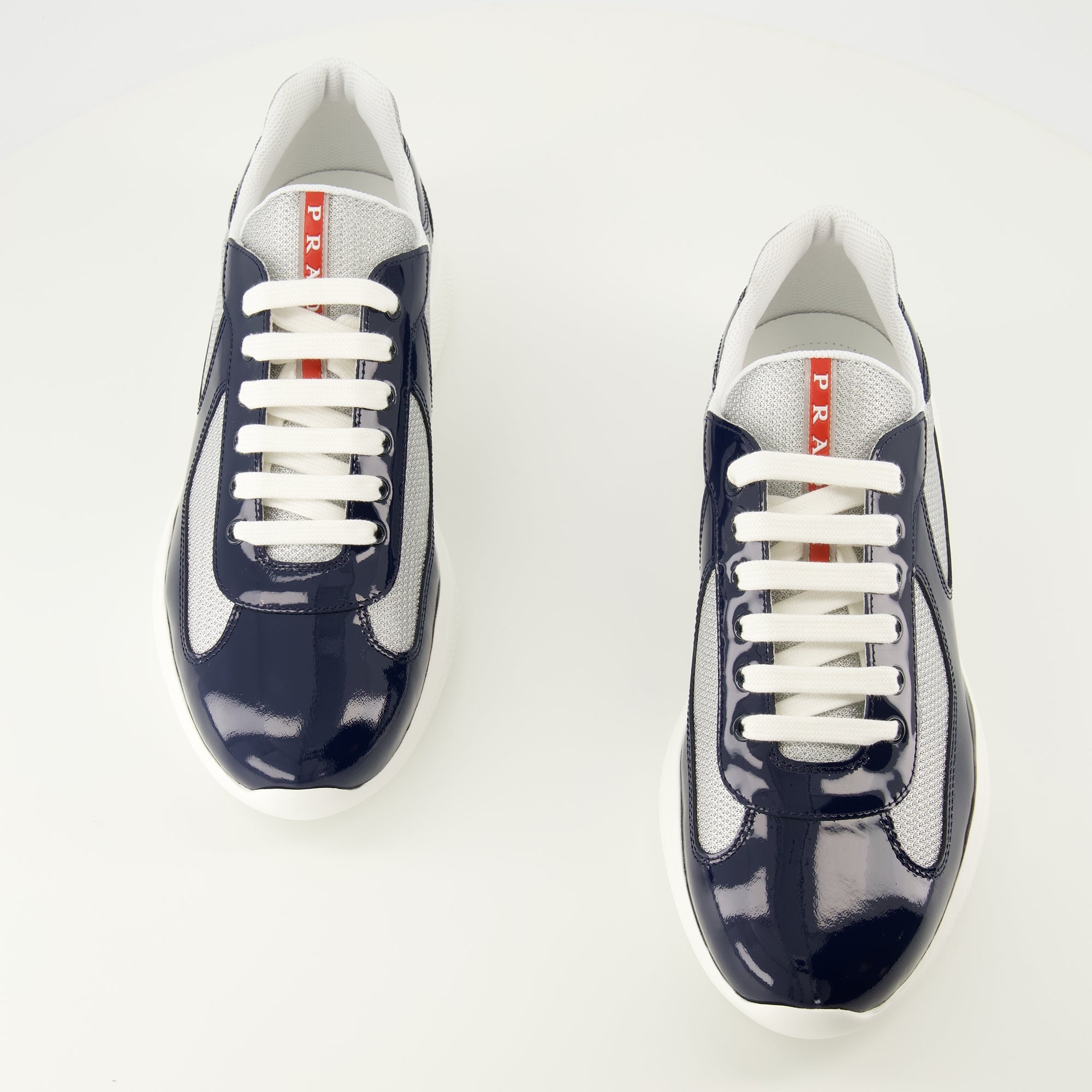 Prada sneakers, calf leather shoes, casual footwear, stylish sneakers, men's fashion