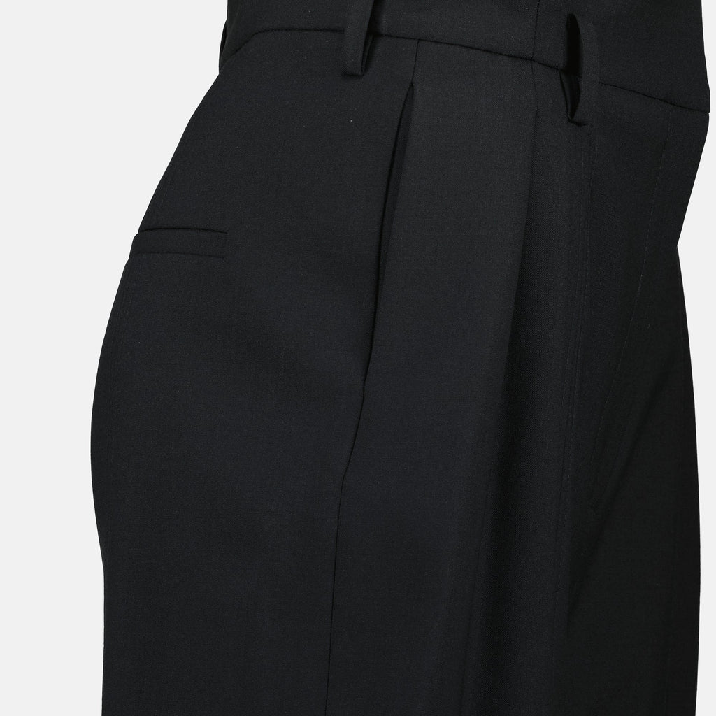 wool shorts, Carrina shorts, high-waisted shorts, Iro shorts, tailored shorts