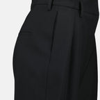 wool shorts, Carrina shorts, high-waisted shorts, Iro shorts, tailored shorts