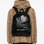 Nuxx backpack, nylon backpack, zip closure backpack, adjustable straps, water-resistant backpack