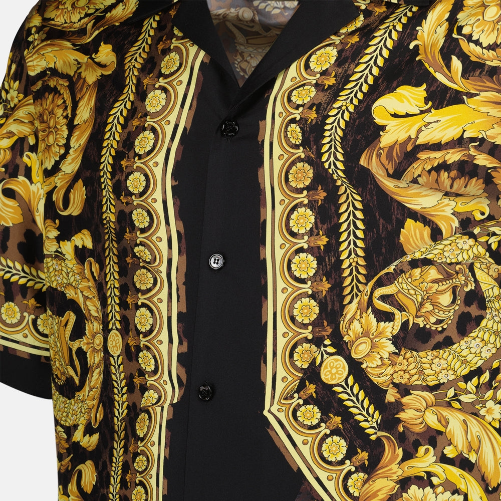Wild Barocco, silk shirt, Versace shirt, luxury fashion, designer clothing