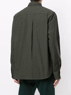 Kenzo checkered shirt, luxury men's shirts, elegant men's fashion, designer checkered shirt, Kenzo menswear