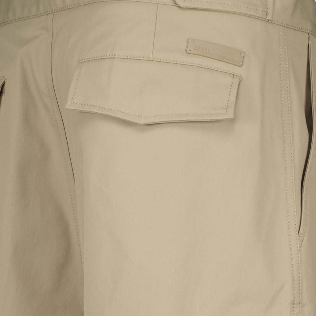 Beige Cargo Pants