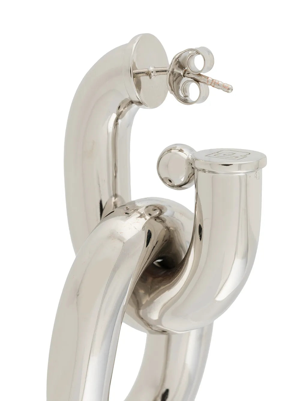 Orecchini XL Argento Link