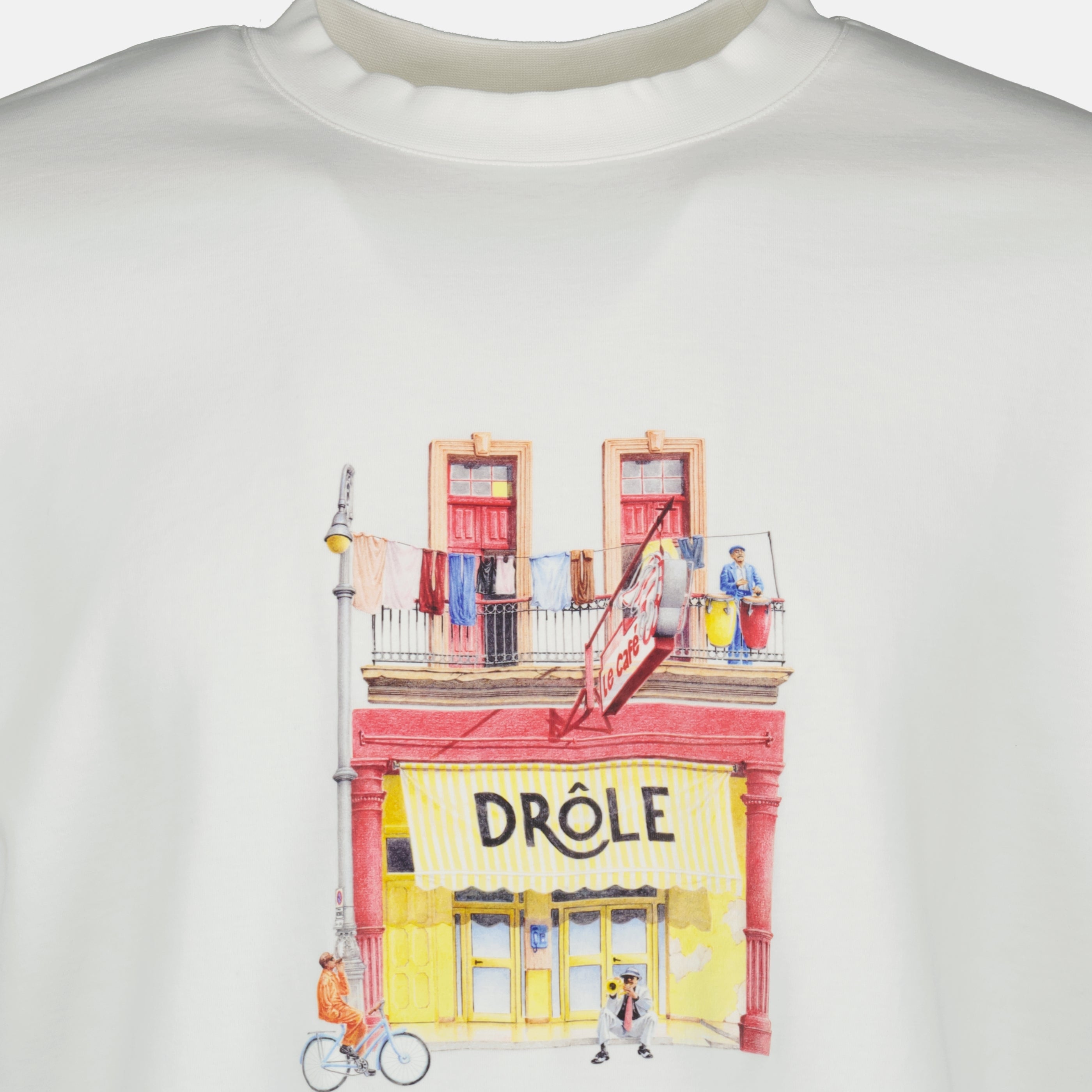 Funny Café T-Shirt - Drôle de Monsieur