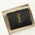 Image of Cassandre Wallet by Saint Laurent for Women - Season Autumn-Winter 2025 - Detail View 1