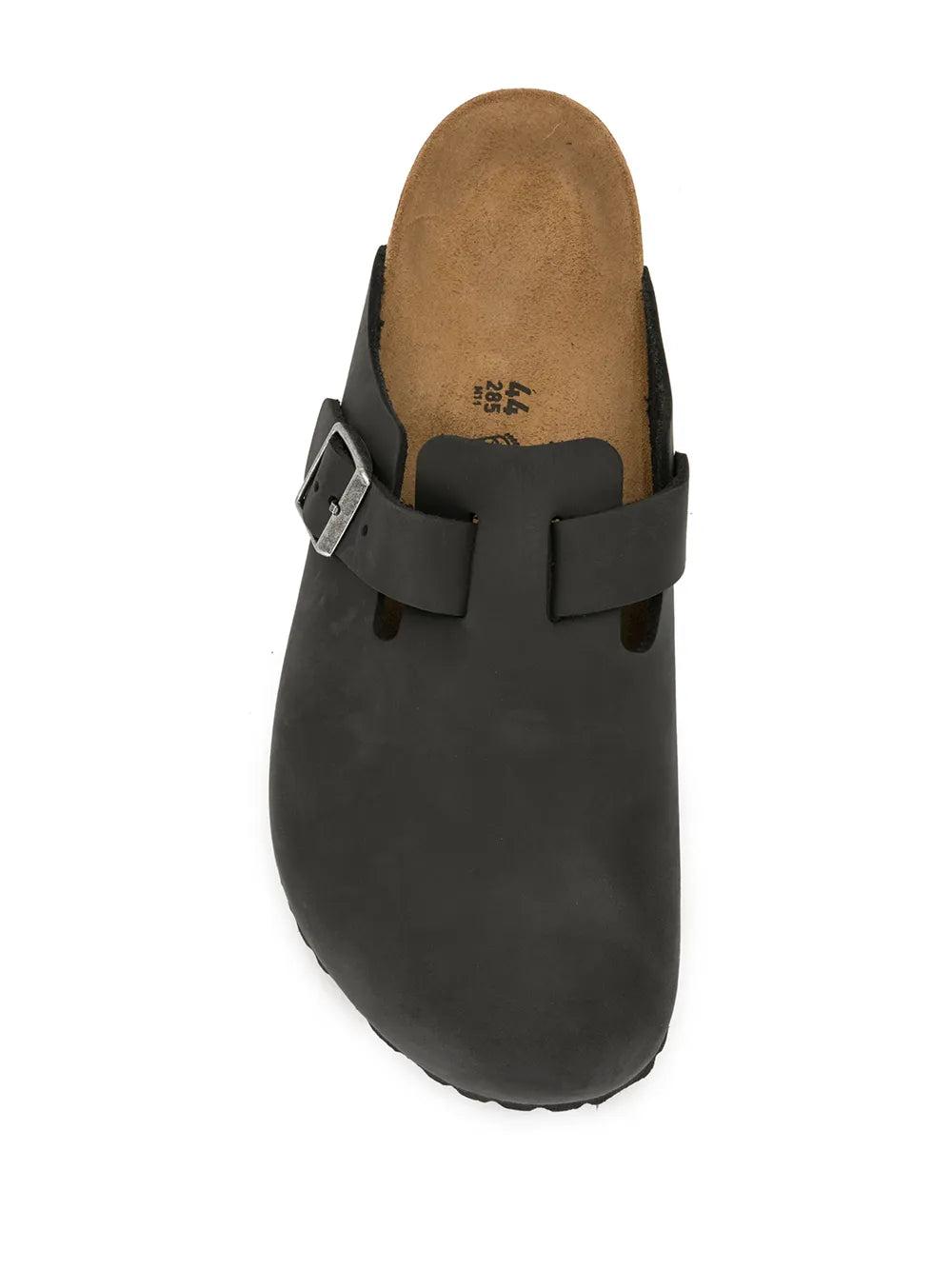 luxury mules, leather Boston mules, Birkenstock footwear, oiled leather mules, ergonomic leather mules