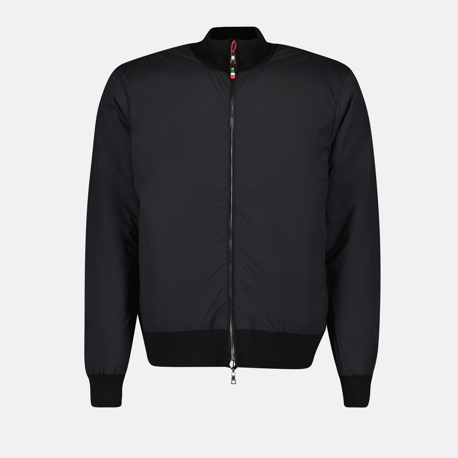 reversible jacket, Sedgeley, black jacket, Fall-Winter 2024, tricolor details