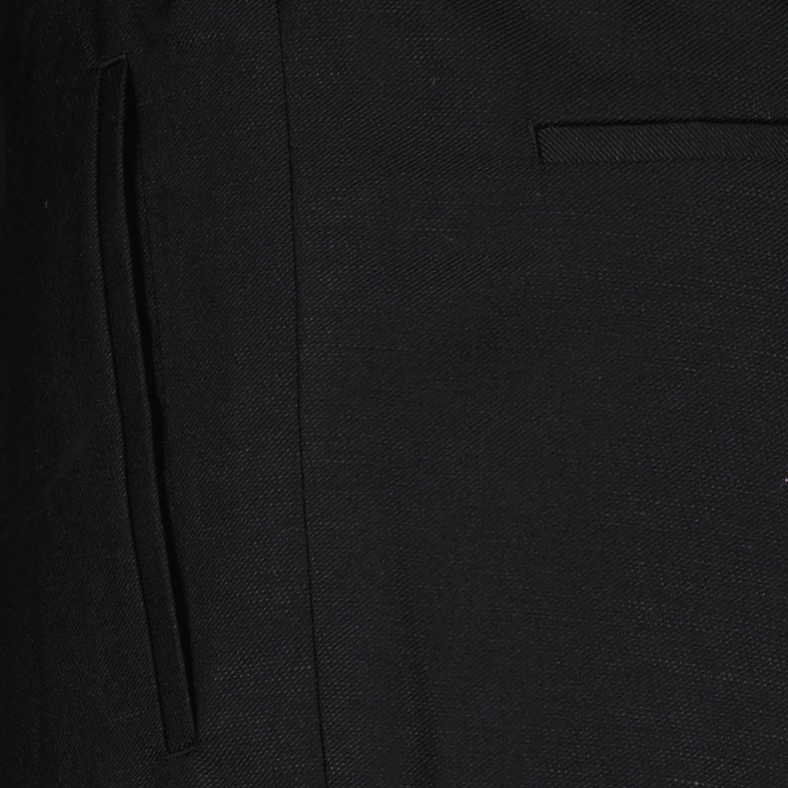 Imagen de Detalle 5 de los Pantalones Plisados Negros de Fendi para Hombre - Temporada Primavera-Verano 2024