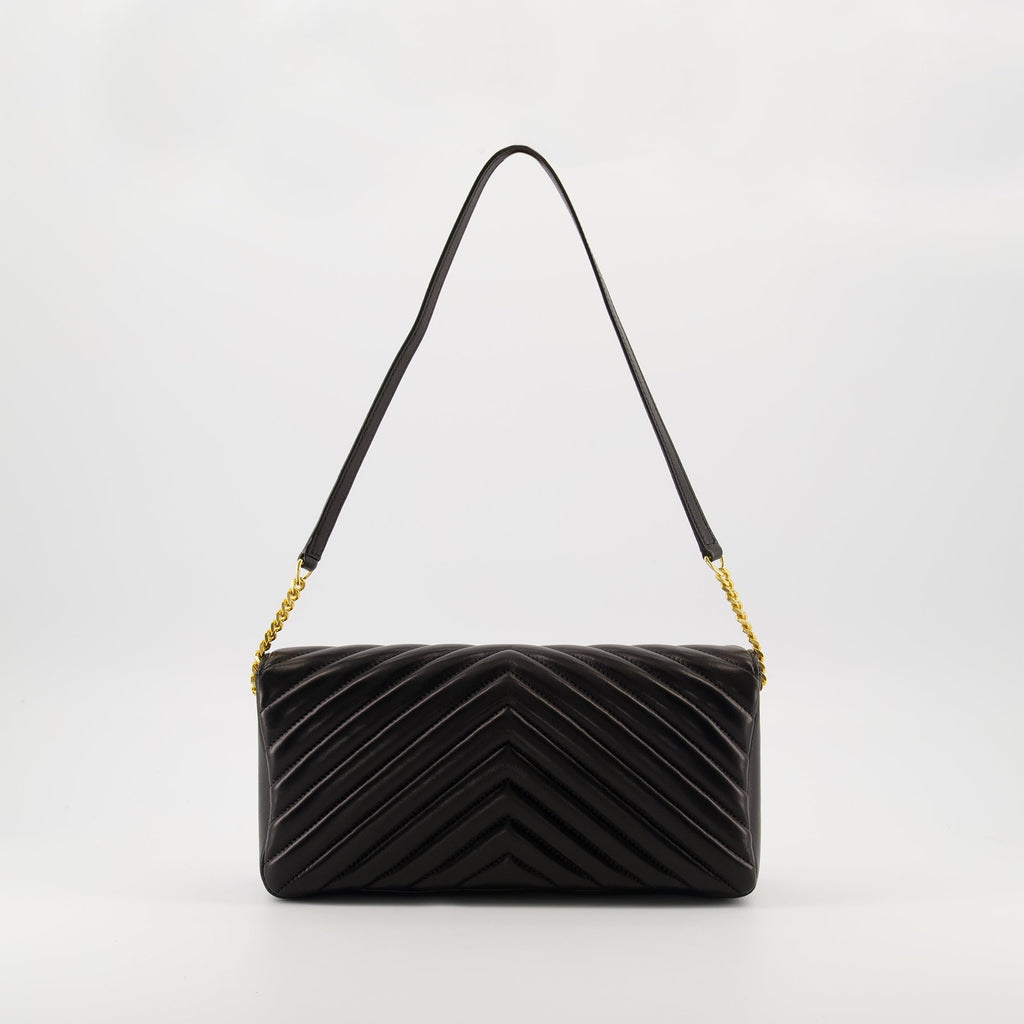 Kate 99 Matelassé Bag, Saint Laurent, luxury handbag, black leather bag, designer accessories