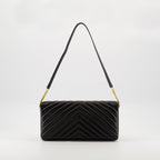 Kate 99 Matelassé Bag, Saint Laurent, luxury handbag, black leather bag, designer accessories