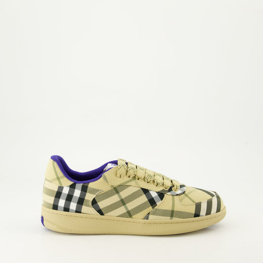 plaid sneakers, canvas footwear, vintage style, rubber sole sneakers, elegant casual wear