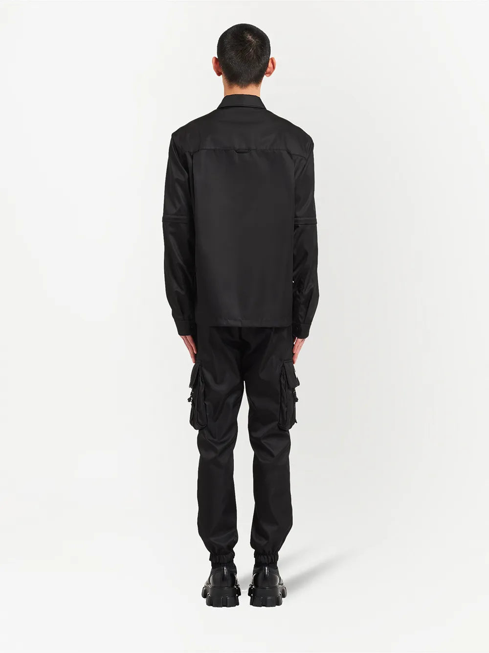 Black Re-Nylon Shirt