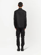 Image of Prada Re-Nylon Overshirt by Prada for Men - Season Spring-Summer 2026 - Model view 3