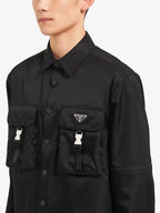 Black Re-Nylon Shirt
