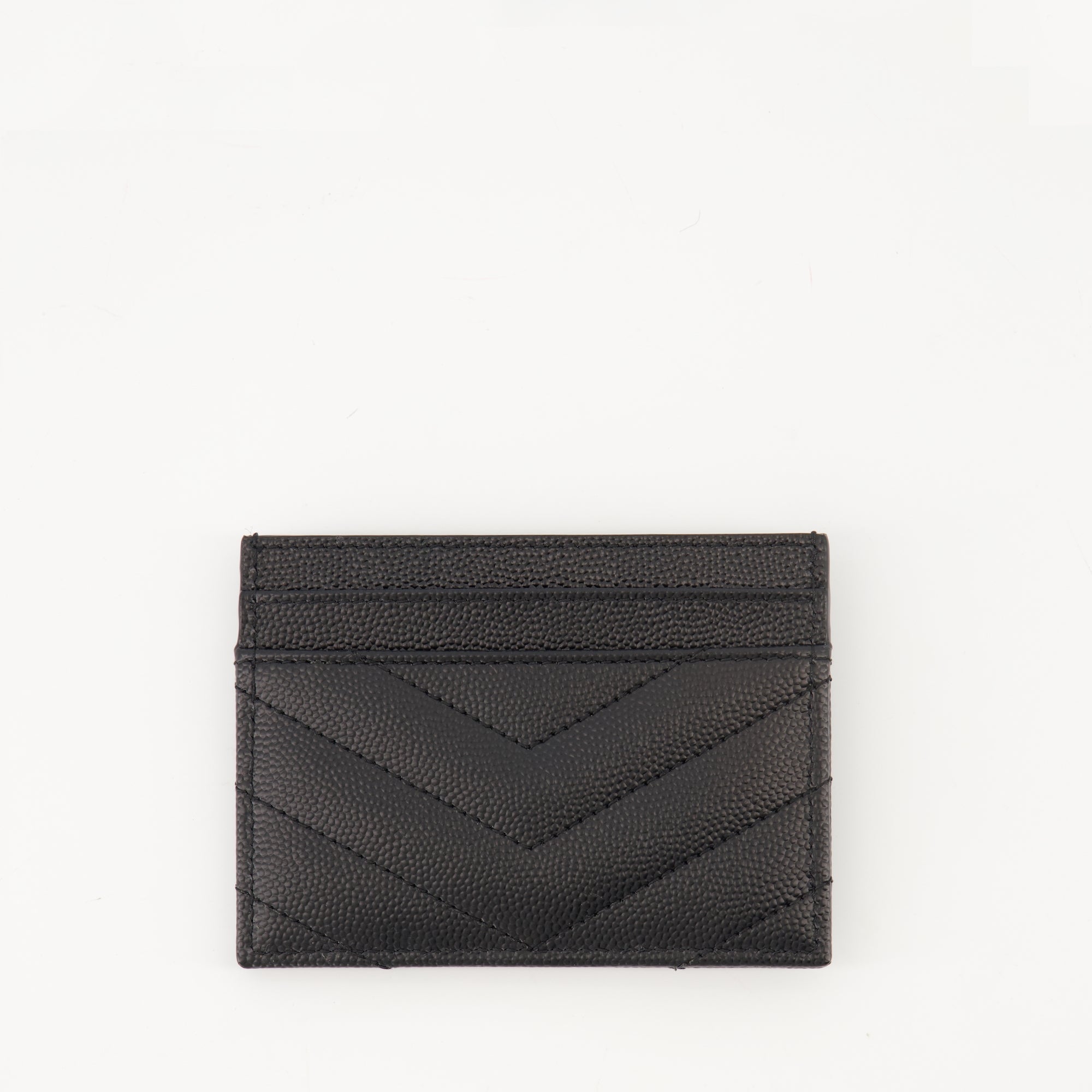 Cassandre card holder, Saint Laurent card holder, grained calfskin, luxury accessories, premium card holder