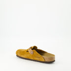 Immagine delle mules intrecciate Boston di Birkenstock per donne - Stagione Primavera-Estate 2025 - Vista posteriore destra tre quarti