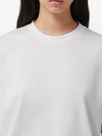Image of T-shirt Carrick with Check Sleeves by Burberry for Women - Season Spring-Summer 2024 - Product detail view 6