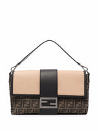 Fendi pochette, luxury men's accessories, brown Baguette, men's designer bags, high-end fashion