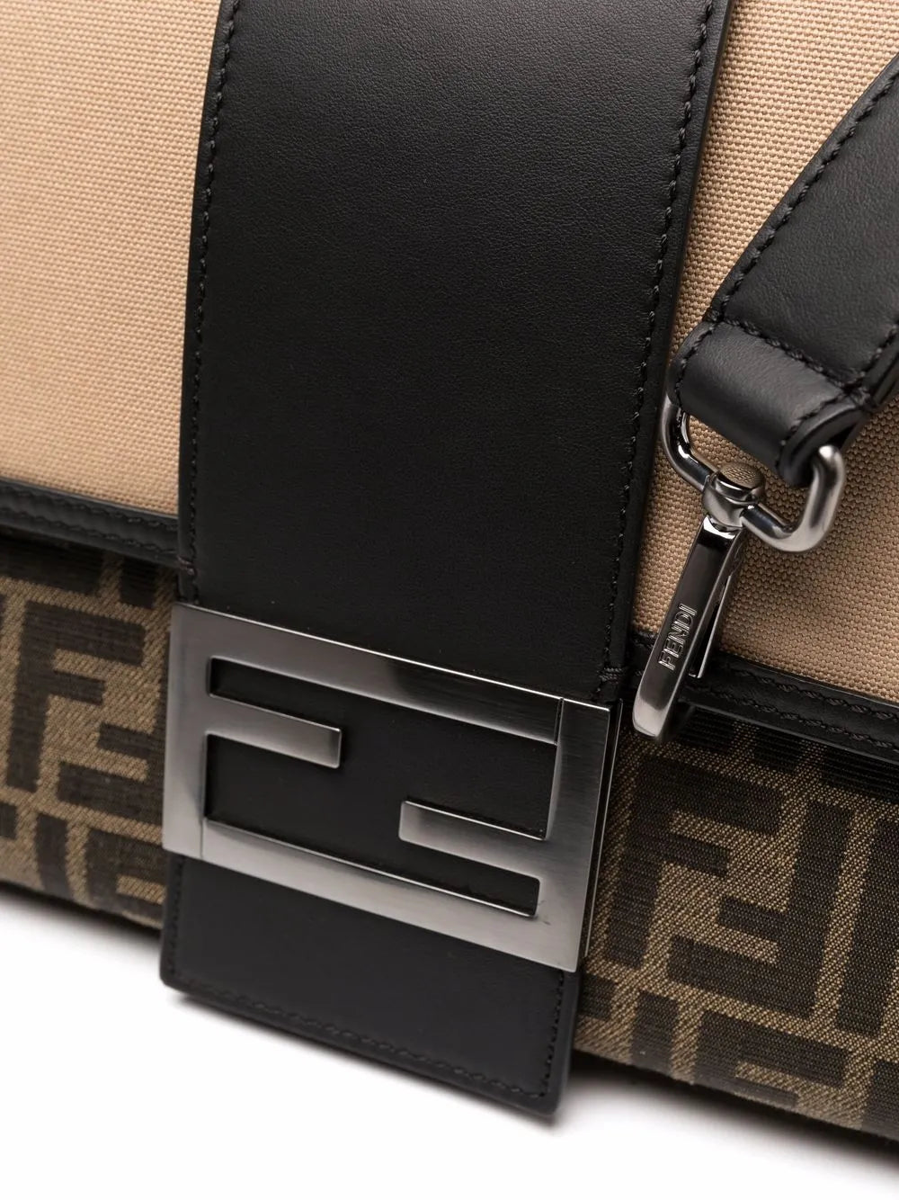 Fendi pochette, luxury men's accessories, brown Baguette, men's designer bags, high-end fashion