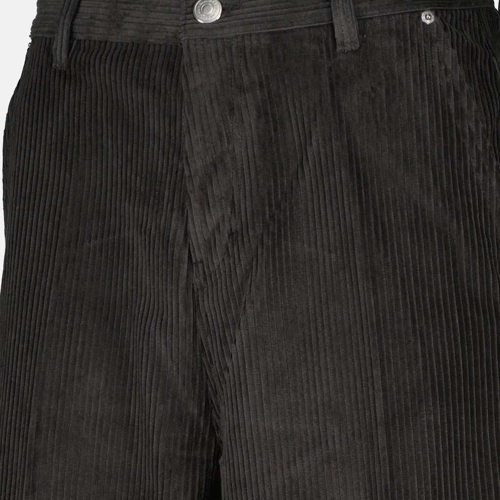 wide velvet effect pants ami paris men 15636491108732