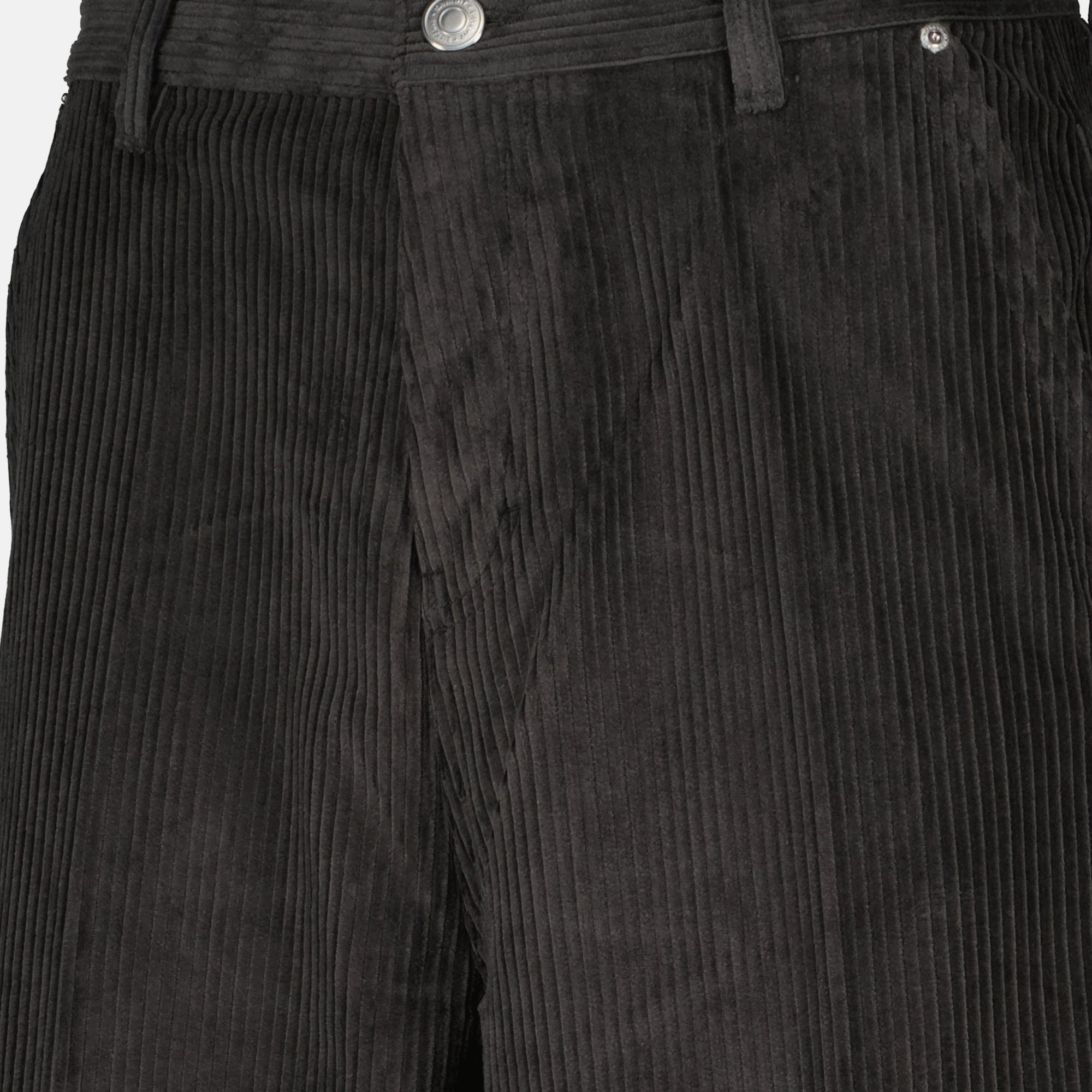 wide velvet effect pants ami paris men 15636491108732