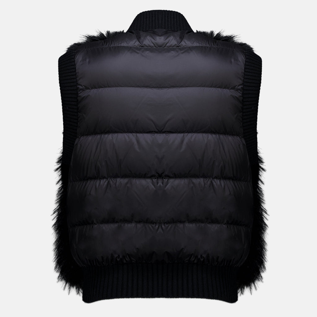 Gilet en Laine Matelassé
