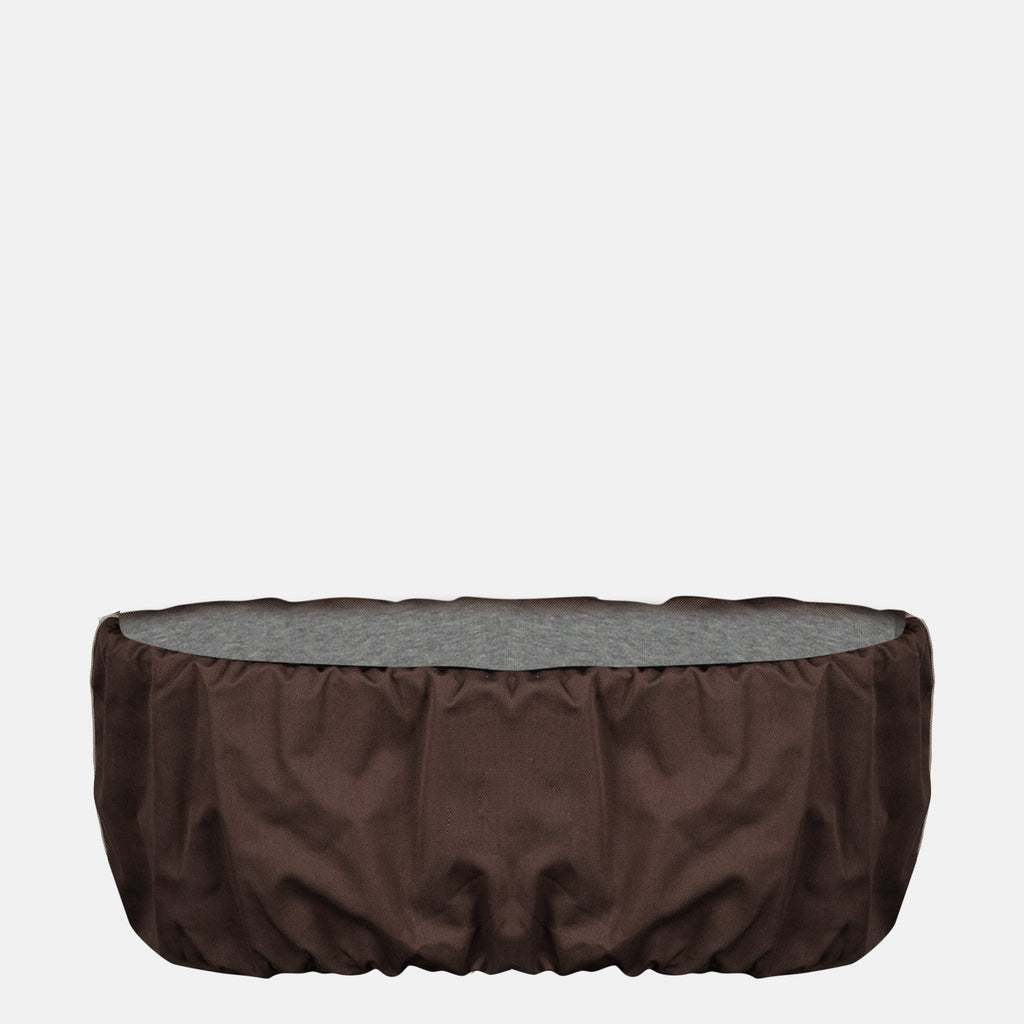 ミウミウのブラウンジャージバンドーの画像 - レディース - 2026年春夏シーズン - 後面ビュー