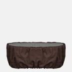Image of Brown Jersey Bandeau by Miu Miu for Women - Season Spring-Summer 2026 - Back View