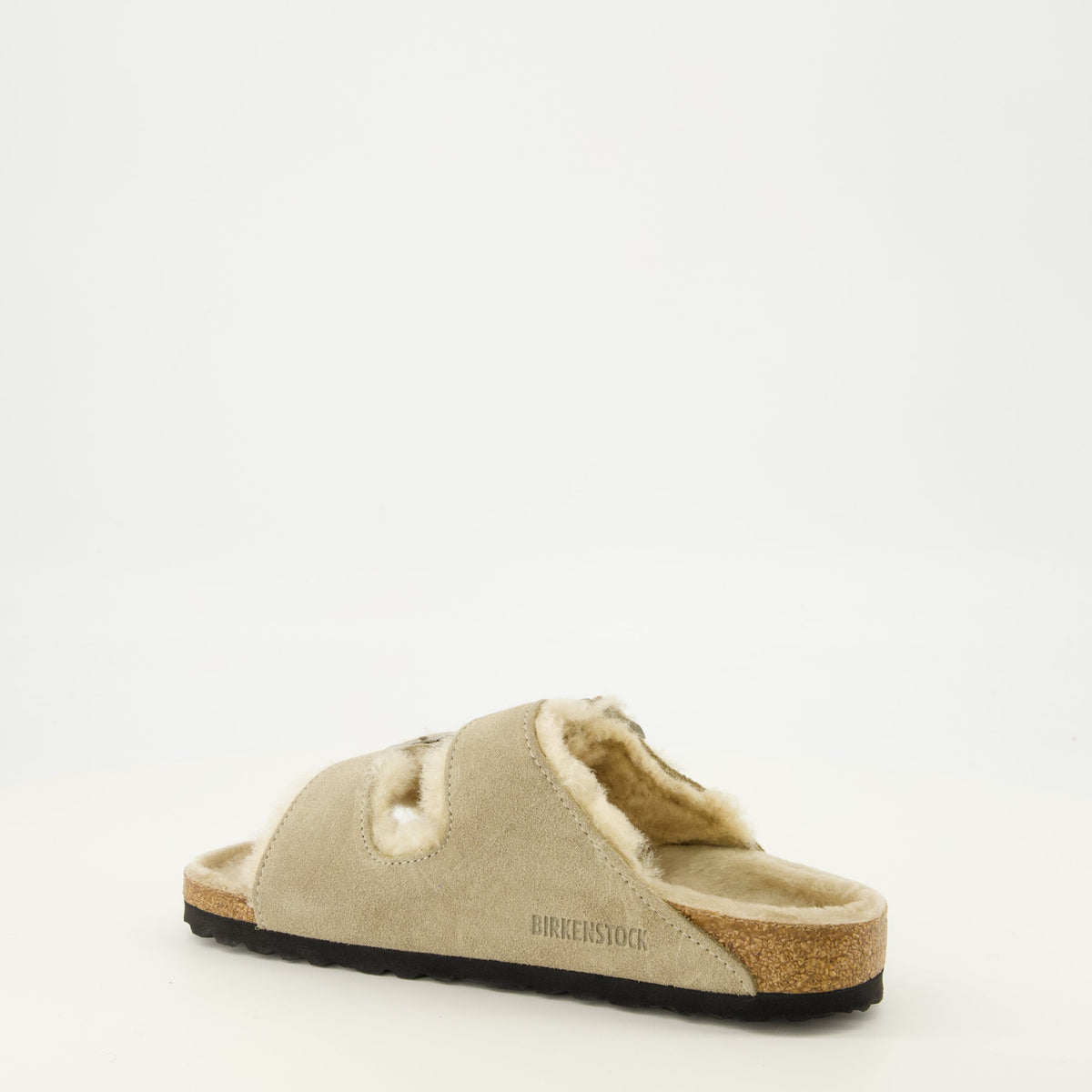 Arizona Fur Sandals Beige