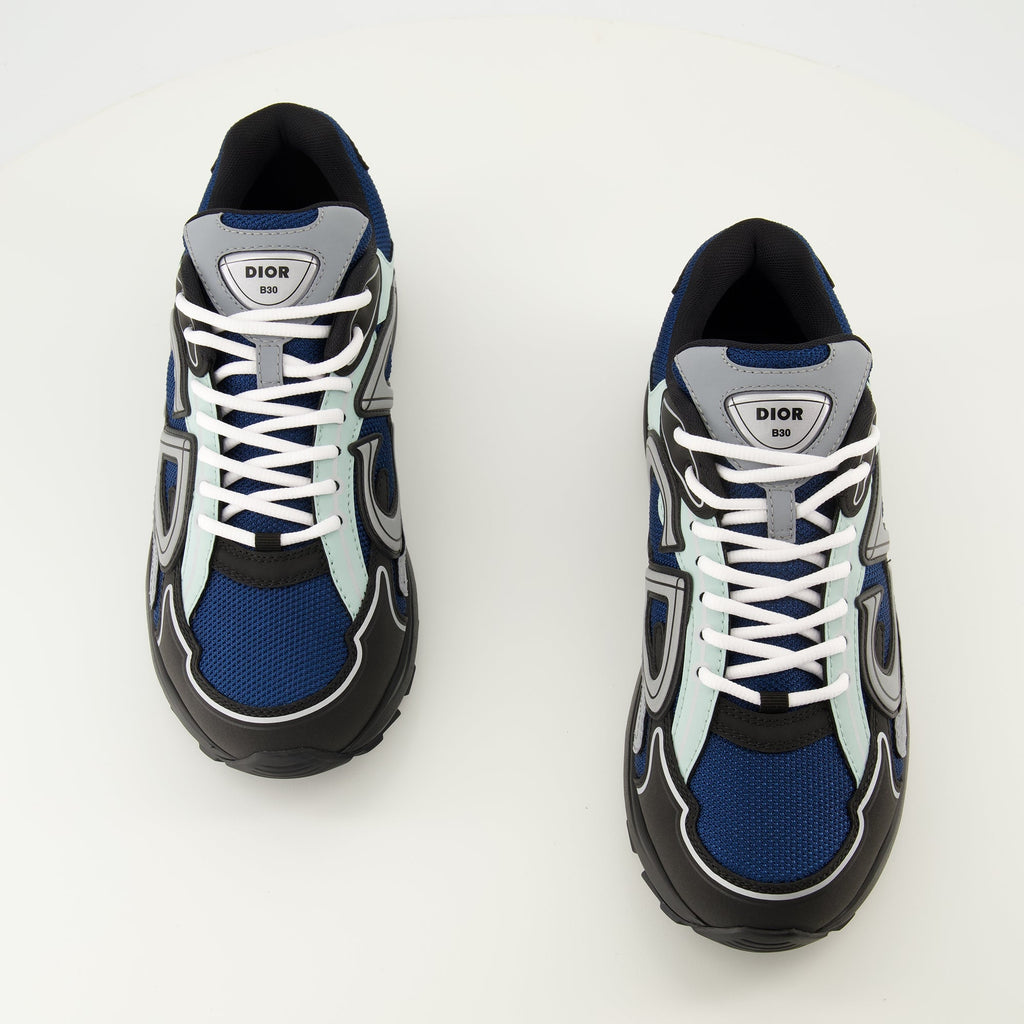 Dior Sneakers, B30 Sneakers, Luxury Footwear, Blue Sneakers, Designer Sneakers