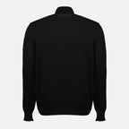 Image of Zipped Cotton Cardigan by Moncler for Men - Season Spring-Summer 2026 - Back View