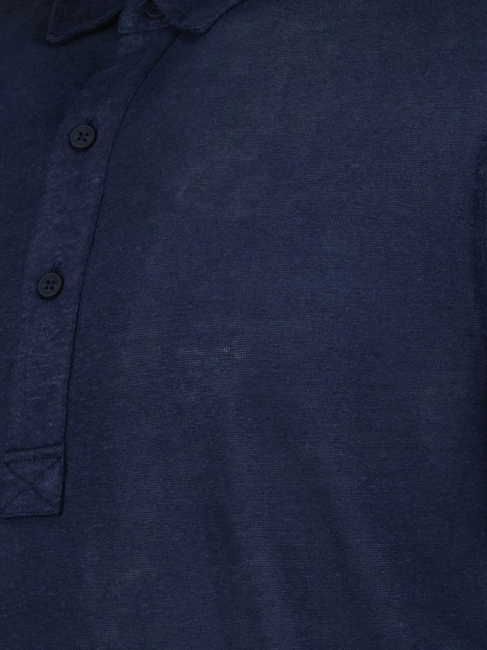 Orlebar Brown, Men's Linen Polo, Luxury Casual Wear, Blue Polo Shirt, Designer Men's Clothing