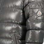 Moncler jacket, grey down jacket, Fall-Winter outerwear, luxury outerwear, down insulated jacket