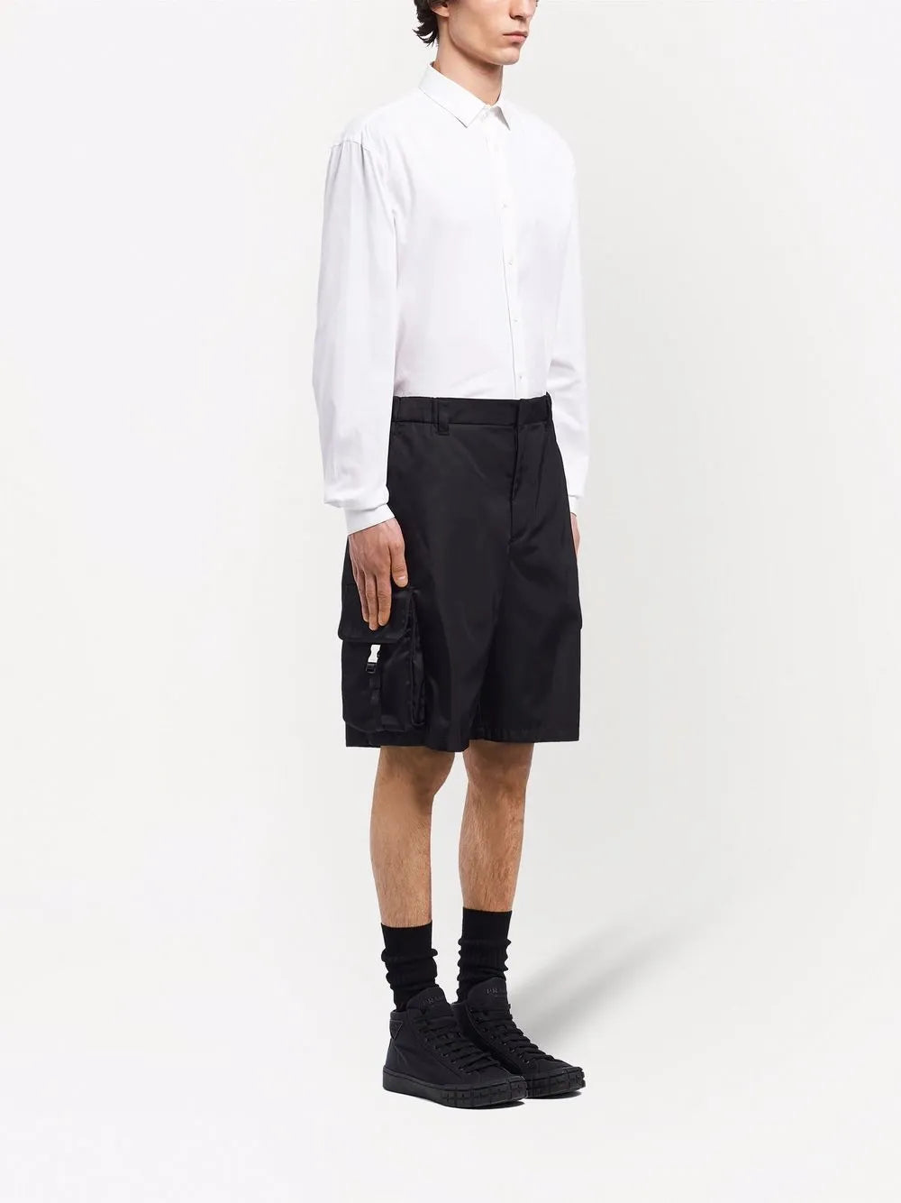 Short Cargo Re-Nylon Noir