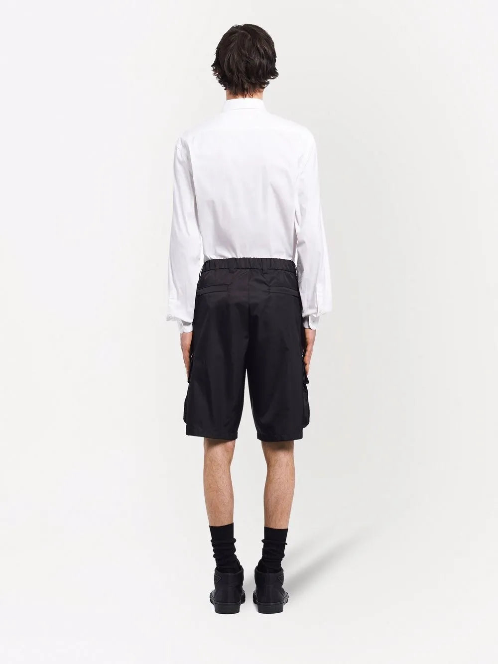 Short Cargo Re-Nylon Noir