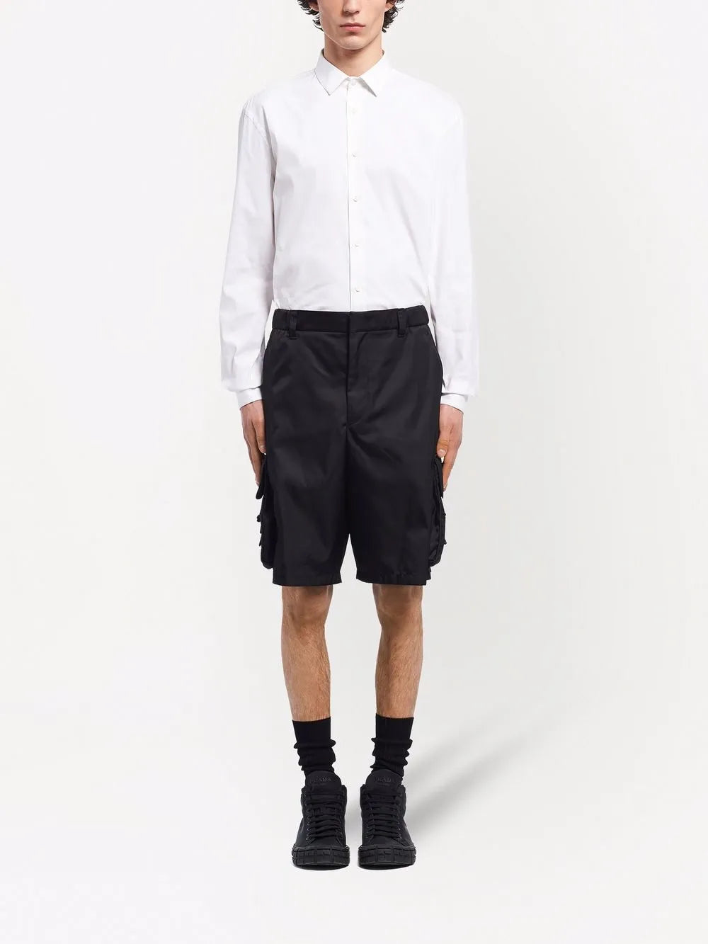 Short Cargo Re-Nylon Noir