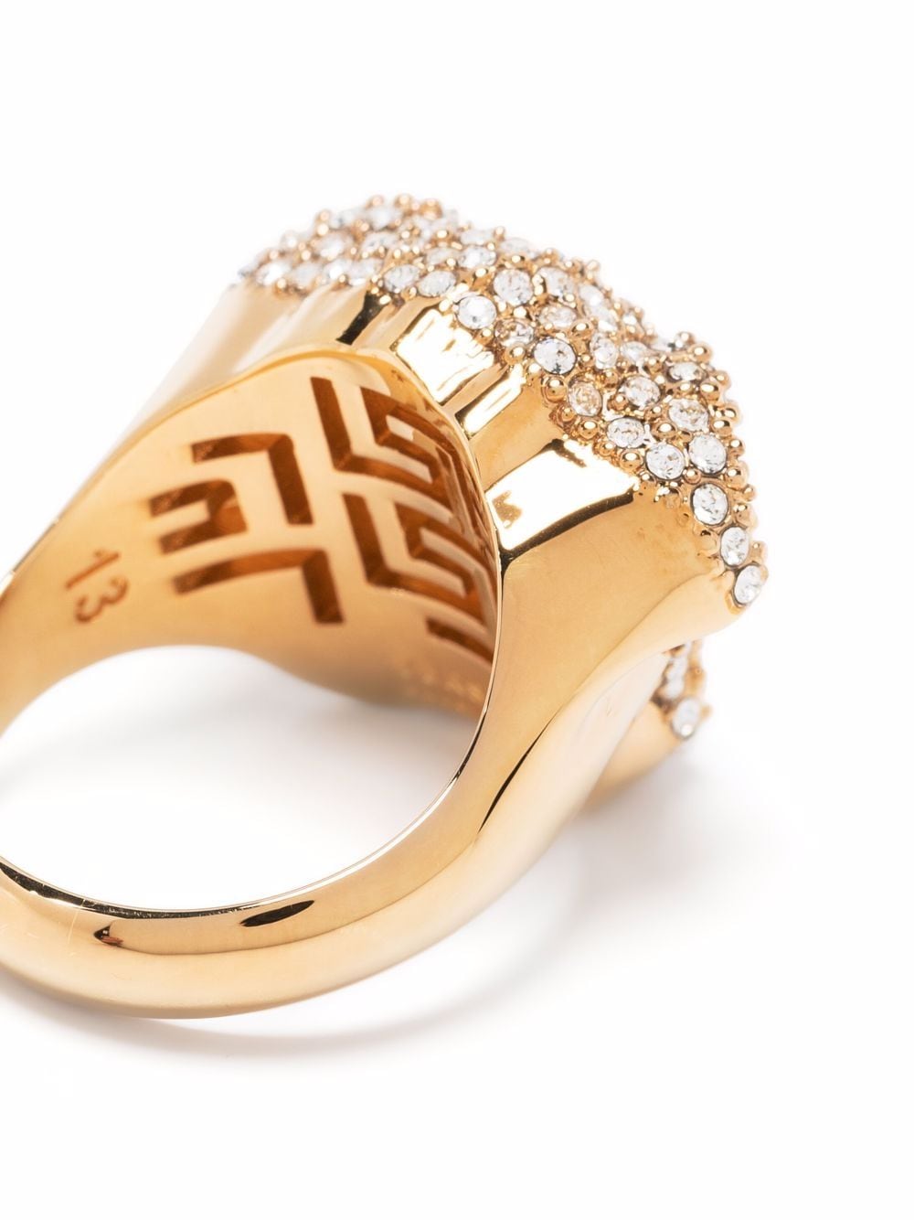 Versace, La Medusa Ring, Gold Jewelry, Women's Luxury Accessories, Designer Ring