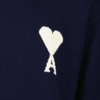 Imagen de Pull Ami de Coeur Marine - Ami Paris - Unisex por Ami PARIS para Unisex - Temporada Primavera-Verano 2026 - Vista de detalle 2