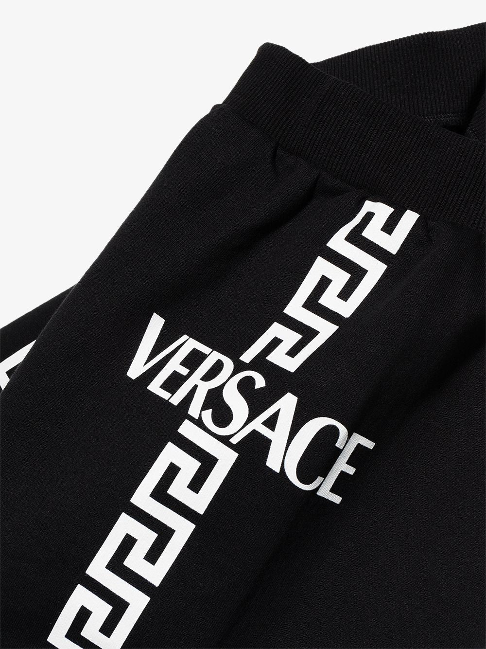 Versace children, luxury kidswear, Greca border shorts, designer kids' shorts, Versace shorts