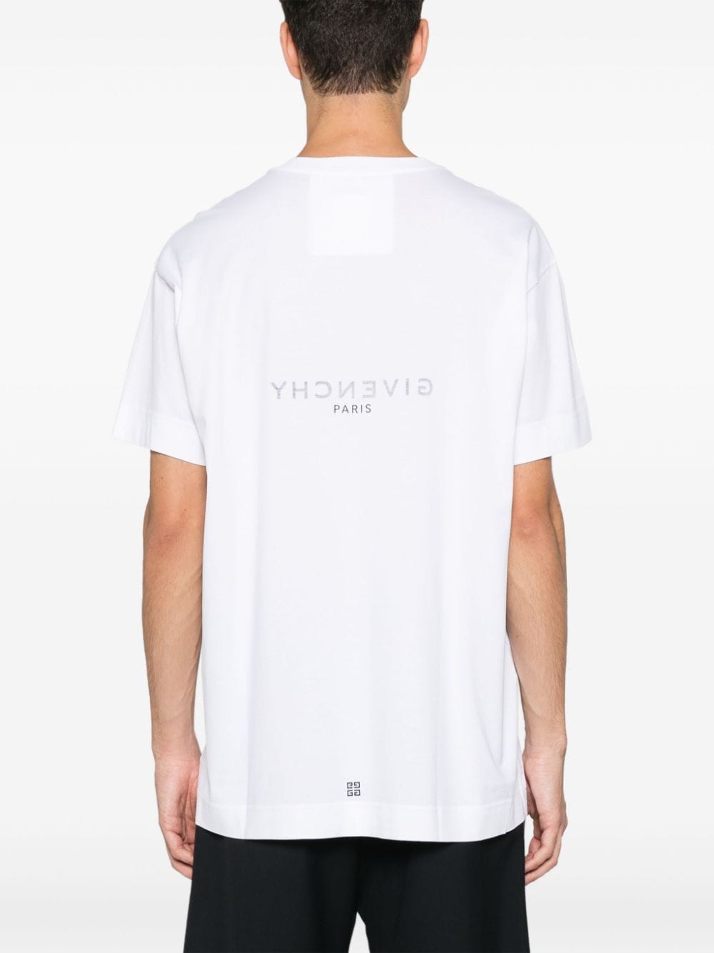 Givenchy, White T-shirt, Luxury Apparel, Logo T-shirt, Designer Clothing