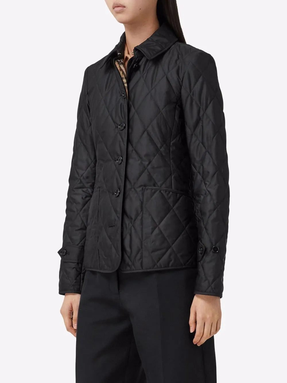 Burberry Women, Quilted Jacket, Luxury Fashion, Women's Outerwear, Elegant Jackets