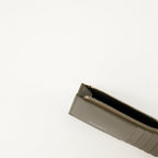 smooth leather card holder, green card holder, Saint Laurent accessory, luxury card holder, autumn winter 2024 accessories