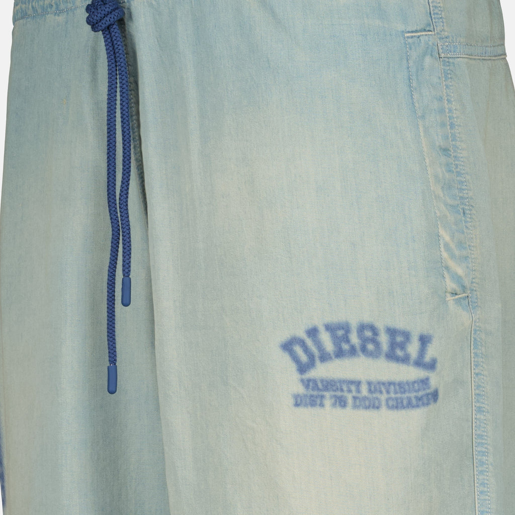 Bild von D-Enimos Denim Shorts von Diesel für Unisex - Saison Frühling-Sommer 2026 - Detailansicht 1