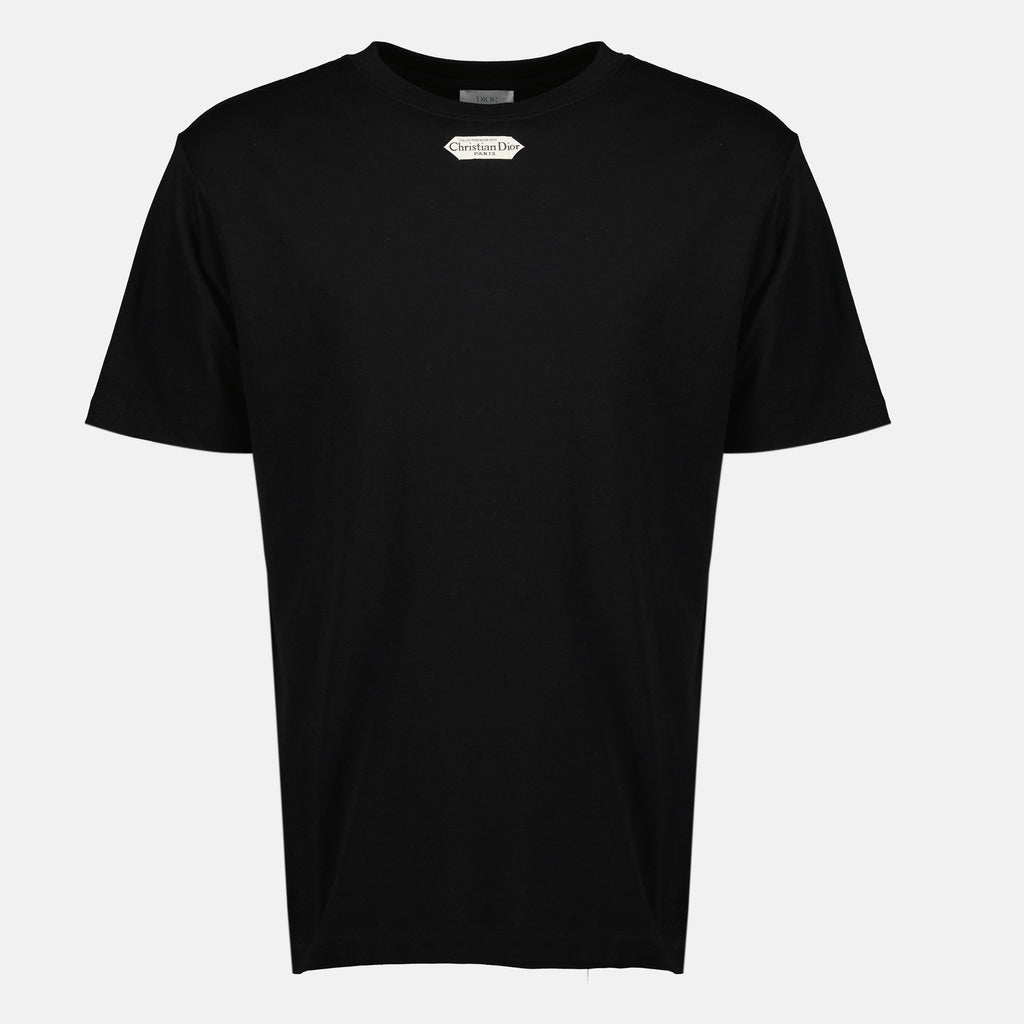 Dior T-Shirt, Black Label T-Shirt, cotton t-shirt, luxury fashion, designer clothing