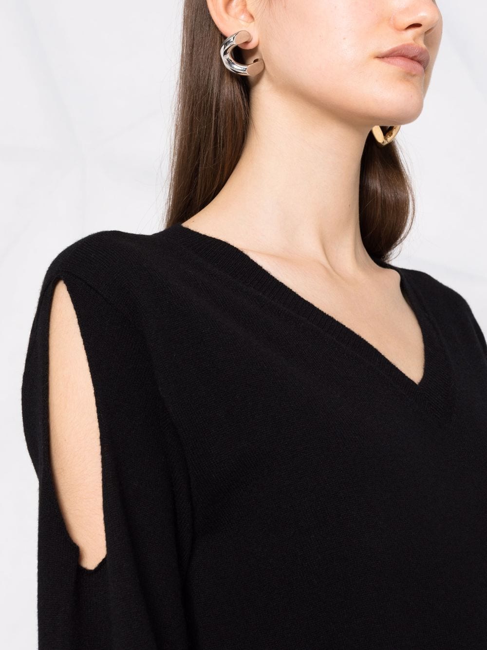 Knit Dress, Stella McCartney, Black, Elegant, Luxury